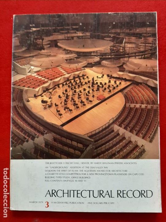 Libros de segunda mano: ARCHITECTURAL RECORD 3, MARCH 1979 - Foto 1