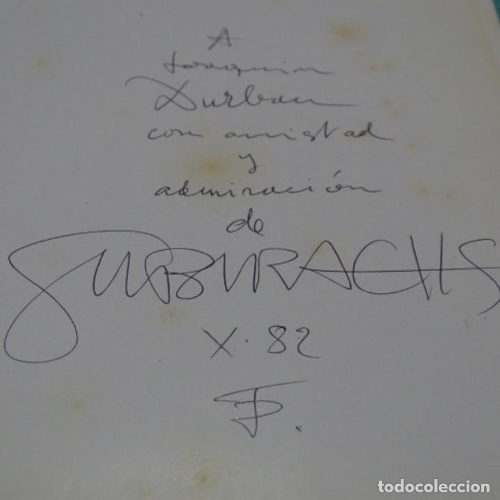 Libros de segunda mano: Libro de subirachs con dedicatoria.jose corredor. - Foto 5