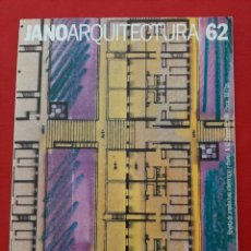 Libros de segunda mano: JANO ARQUITECTURA Nº 62: DICIEMBRE 1978, ARQUITECTURA / ARCHITECTURE. Lote 202790082
