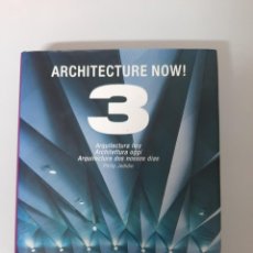 Libros de segunda mano: ARCHITECTURE NOW, Nº 3, PHILLIP JODIDIO, ARQUITECTURA /ARCHITECTURE, TASCHEN, 2005