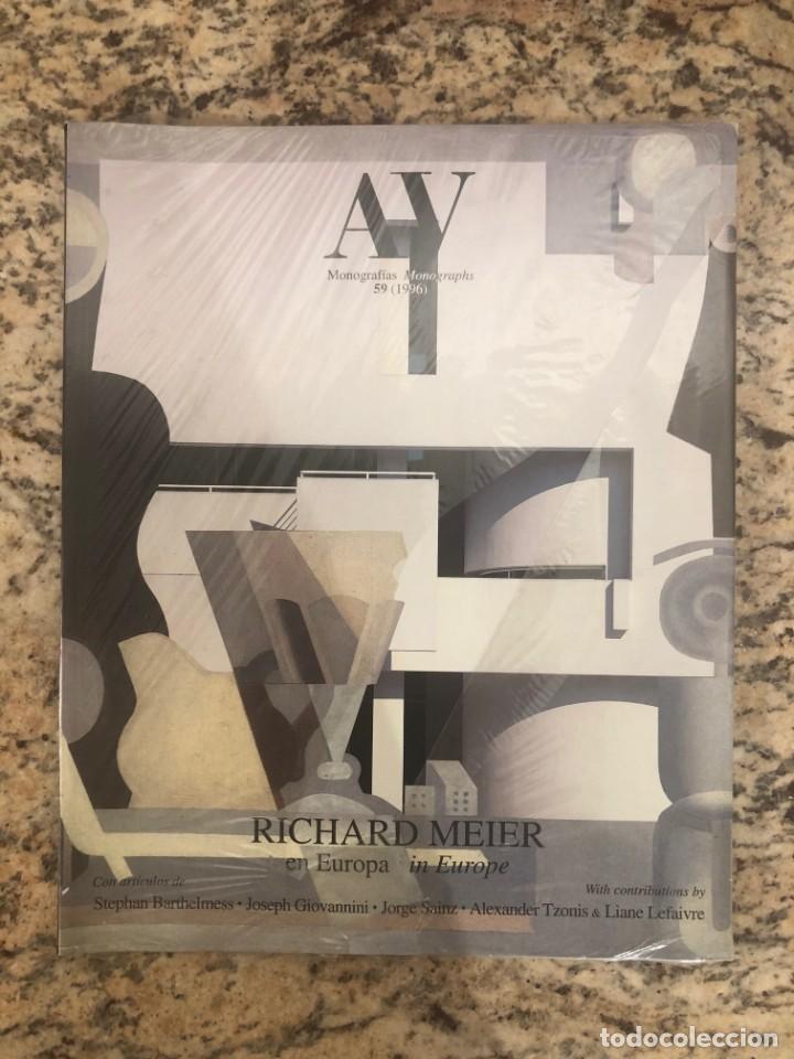 Libros de segunda mano: AV MONOGRAF&Iacute;AS 59 - RICHARD MEIER - Foto 1