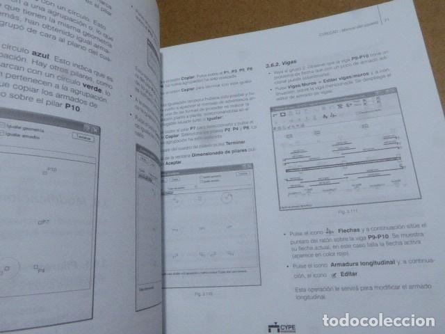 Libros de segunda mano: ESTRUCTURAS. MANUAL DEL USUARIO. CYPECAD. SOFWARE. 312 PP. - Foto 3