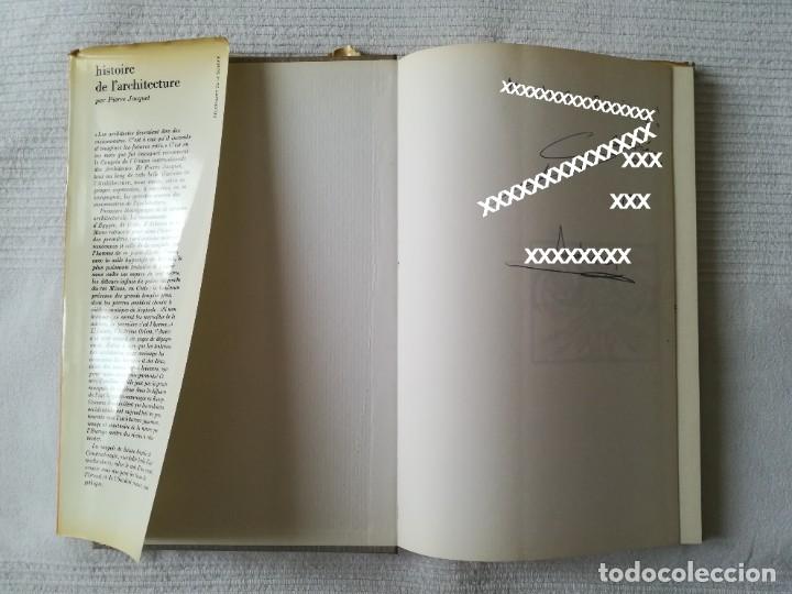 Libros de segunda mano: Histoire de larchitecture de Pierre JACQUET 1965 - Foto 2
