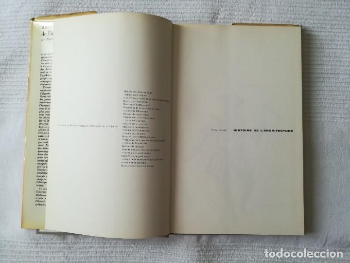 Libros de segunda mano: Histoire de larchitecture de Pierre JACQUET 1965 - Foto 3