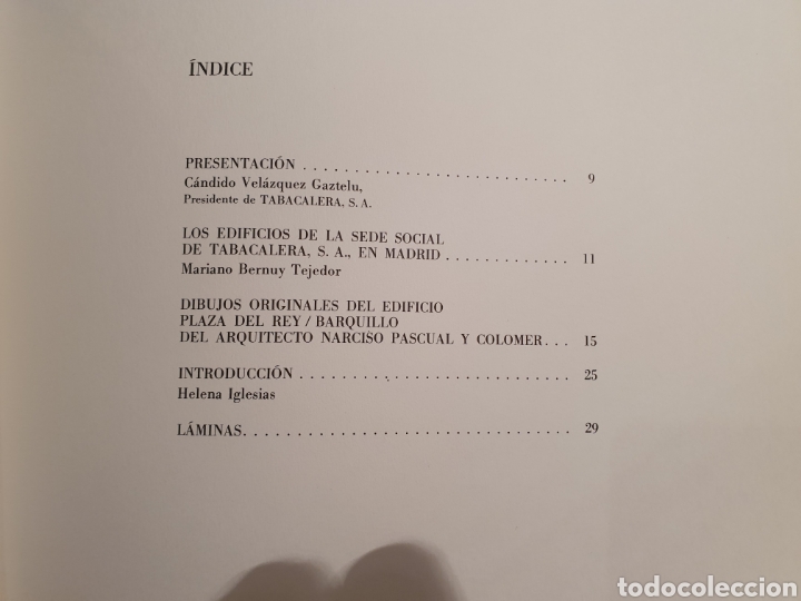 Libros de segunda mano: LA SEDE CENTRAL DE TABACALERA. DOS EDIFICIOS PARA LA HISTORIA DE MADRID. 1986. - Foto 9