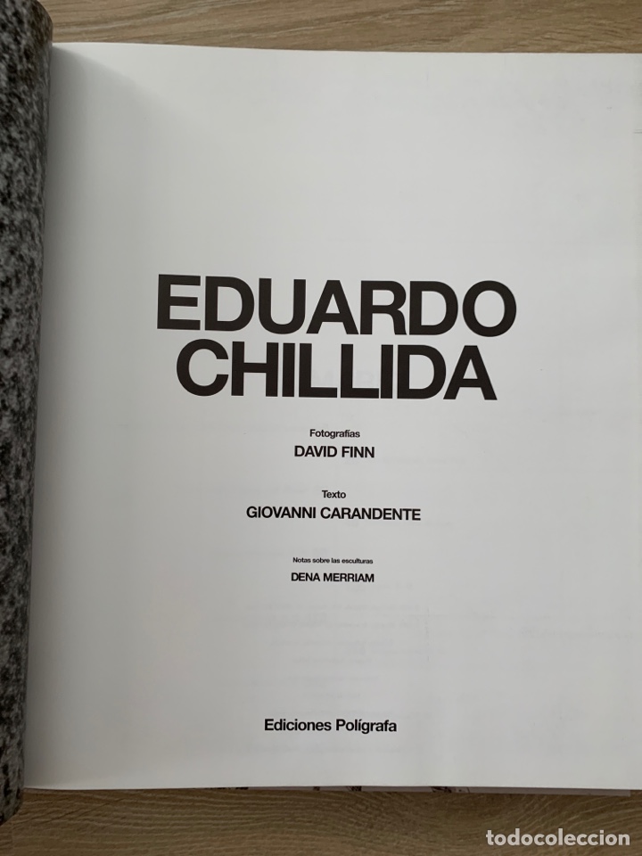 Libros de segunda mano: Eduardo Chillida edici&oacute; es pol&iacute;grafa - Foto 2