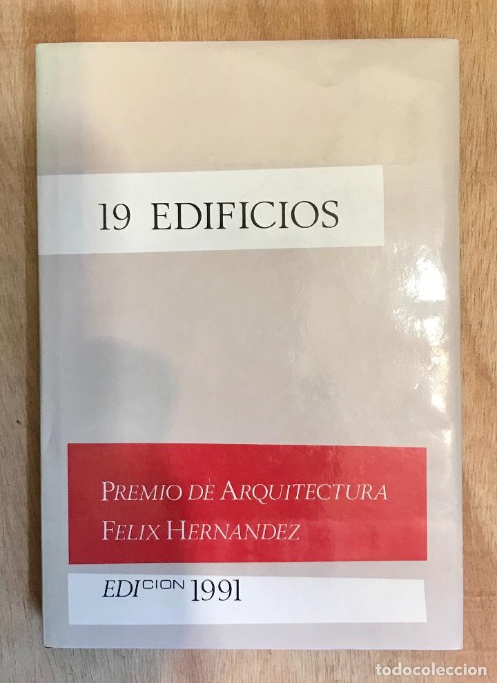 Libros de segunda mano: PREMIO FELIX HERNANDEZ DE ARQUITECTURA. EDICI&Oacute;N 1991. 19 EDIFICIOS. - Foto 1
