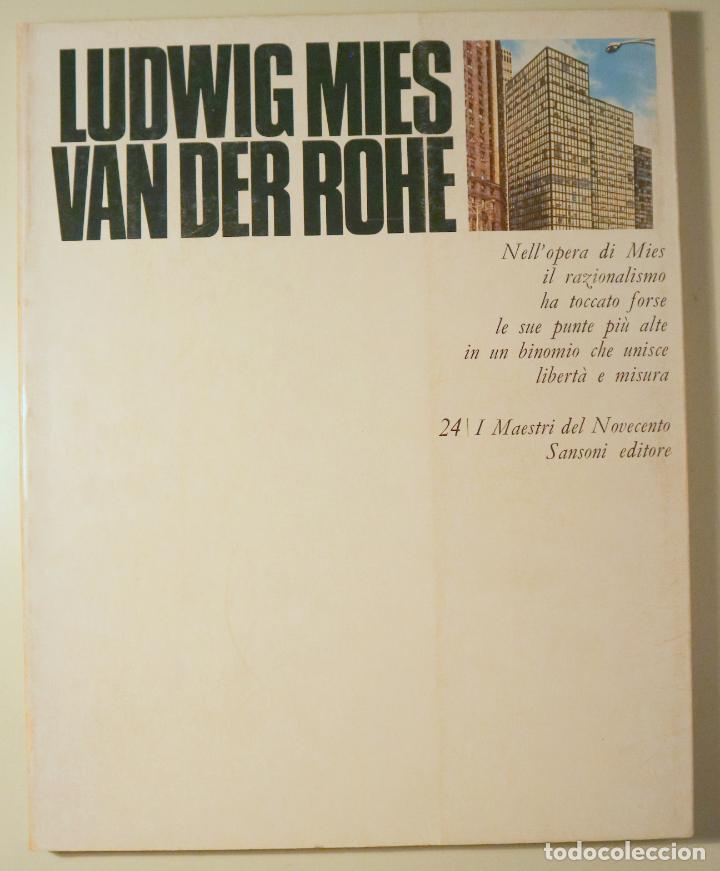 Mies Van Der Rohe, Ludwig - Ludwig Mies Van Der - Comprar Libros De ...