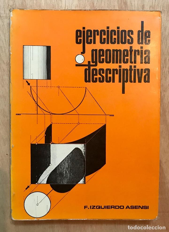 Libros de segunda mano: EJERCICIOS DE GEOMETRIA DESCRIPTIVA. - Foto 1