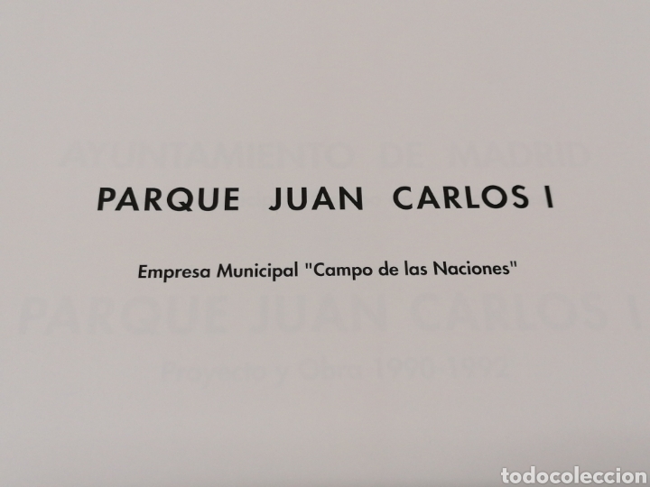 Libros de segunda mano: Parque J Carlos I - Foto 2