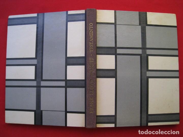 Libros de segunda mano: FRANK LLOYD WRIGHT - TESTAMENTO - COMPA&Ntilde;IA GENERAL FABRIL EDITORA 1961. - Foto 6
