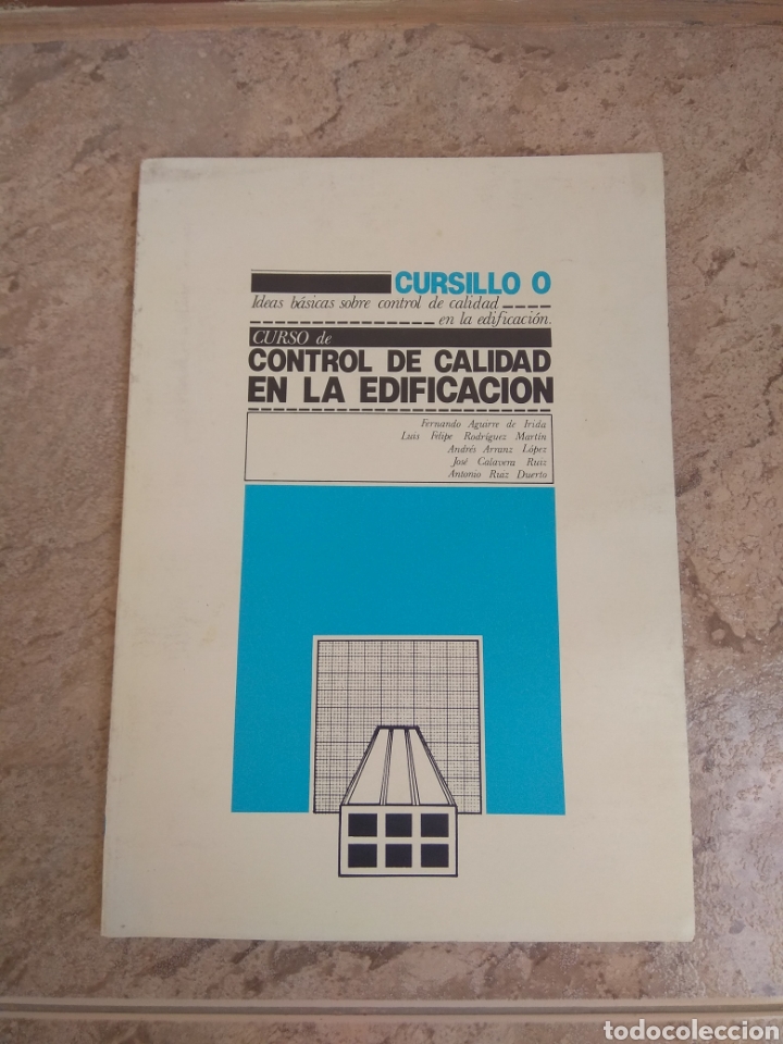 Libros de segunda mano: Libro Arquitectura Curso Control de Calidad en la Edificaci&oacute;n - 1980 - - Foto 2
