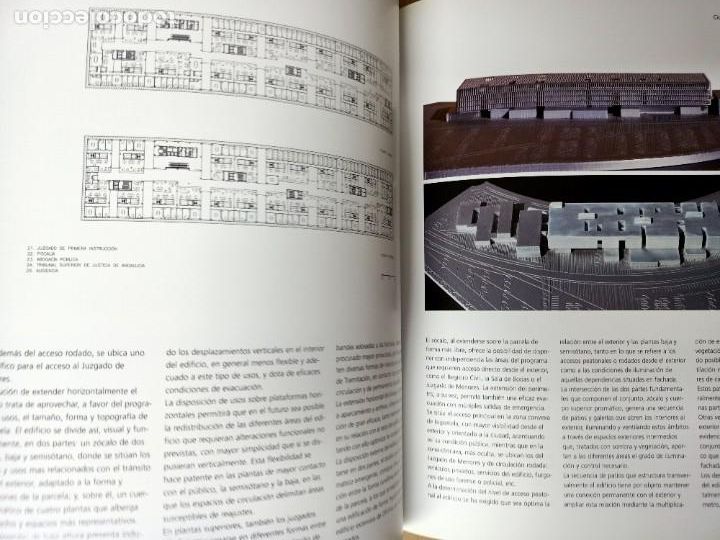 Libros de segunda mano: EDIFICIOS JUDICIALES EN ANDALUCIA, OBRAS Y PROYECTOS 1997-2003, ARQUITECTURA / ARCHITECTURE, 2003 - Foto 4