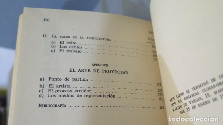 Libros de segunda mano: EL ORIGEN DE LA FORMA EN ARQUITECTURA. ECHAIDE - Foto 7
