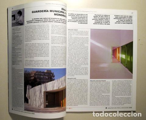Libros de segunda mano: ARQUITECTURAPLUS n&ordm; 9. Edificios educaci&oacute;n - Barcelona 2008 - Ilustrado - Foto 2