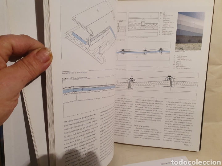 Libros de segunda mano: MODERN CONSTRUCTION ROOFS. ANDREW WATTS. - Foto 7