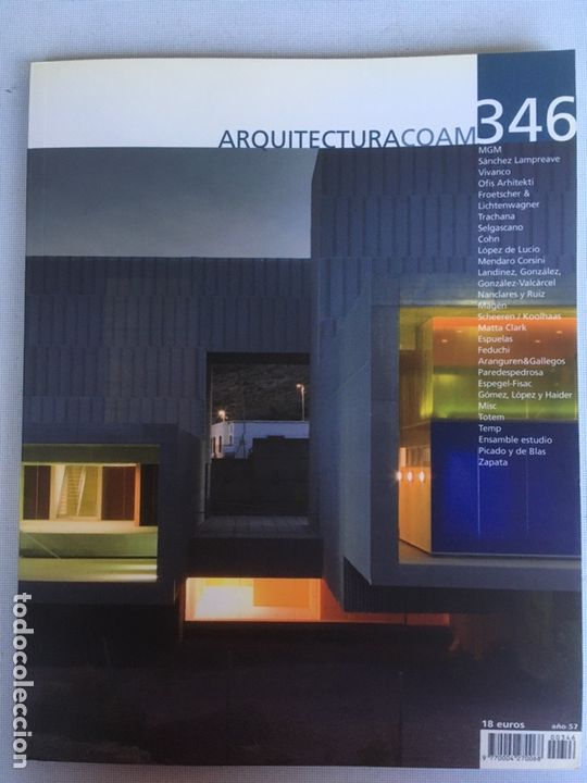 Libros de segunda mano: ARQUITECTURA COAM 345 - 346 - Foto 3