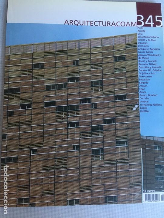 Libros de segunda mano: ARQUITECTURA COAM 345 - 346 - Foto 1