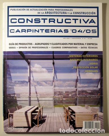 Libros de segunda mano: CONSTRUCTIVA. CARPINTERIA 04/05 - Barcelona 1999 - Ilustrado - Foto 1