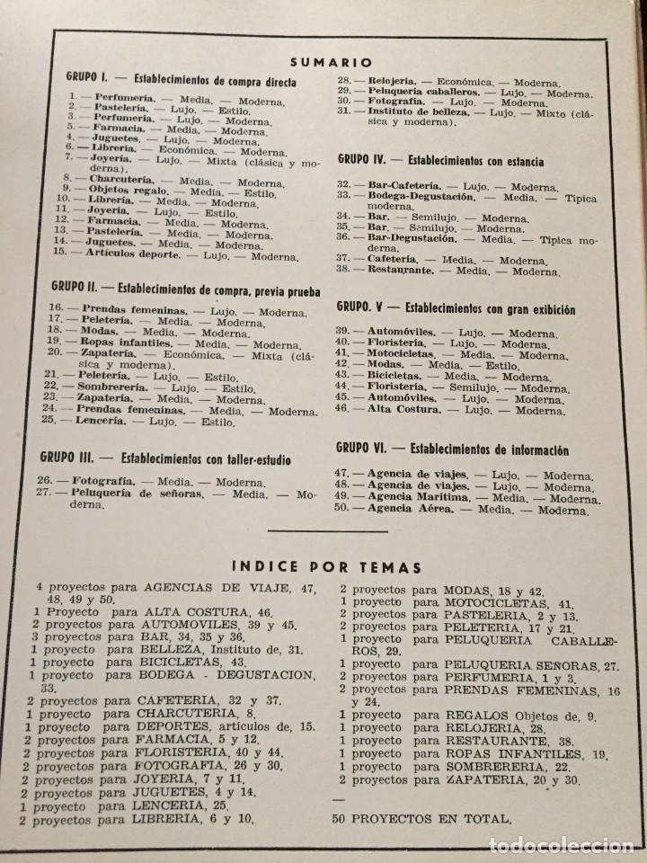 Libros de segunda mano: 50 Proyectos Interiores de Tiendas CEAC - Foto 2