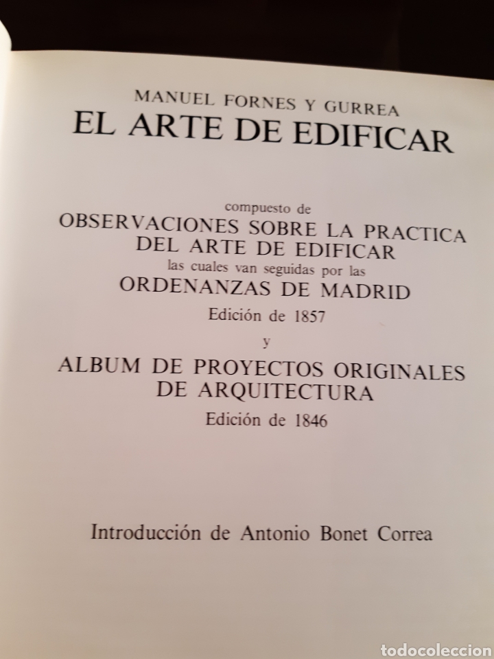 Libros de segunda mano: LIBRO ARQUITECTURA EL ARTE DE EDIFICAR MANUEL FORN&Eacute;S Y GURREA - Foto 3