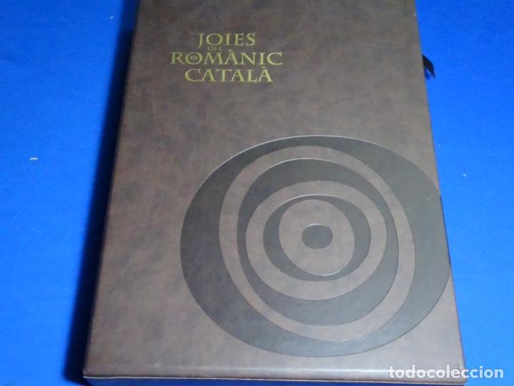 Livres d'occasion: JOIES DEL ROMANIC CATALA.LIBRO DE GRAN FORMATO.41x30x5 CM.