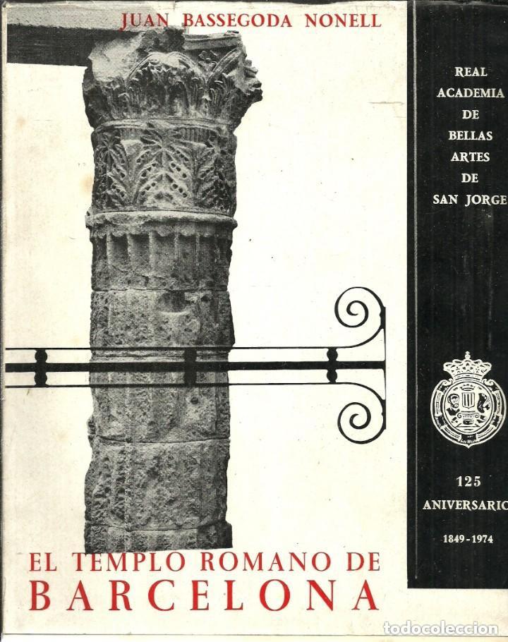 Libros de segunda mano: El Templo Romano de Barcelona - Foto 1
