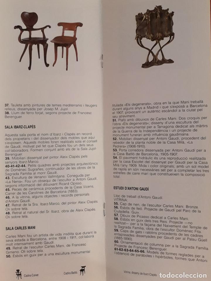 Libros de segunda mano: Gu&iacute;a de la Casa Museu Gaud&iacute; - Foto 2