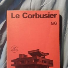 Libros de segunda mano: LE CORBUSIER, DE WILLY BOESIGER. GUSTAVO GIL 1982. ESTUDIO PAPERBACK.. Lote 247603795