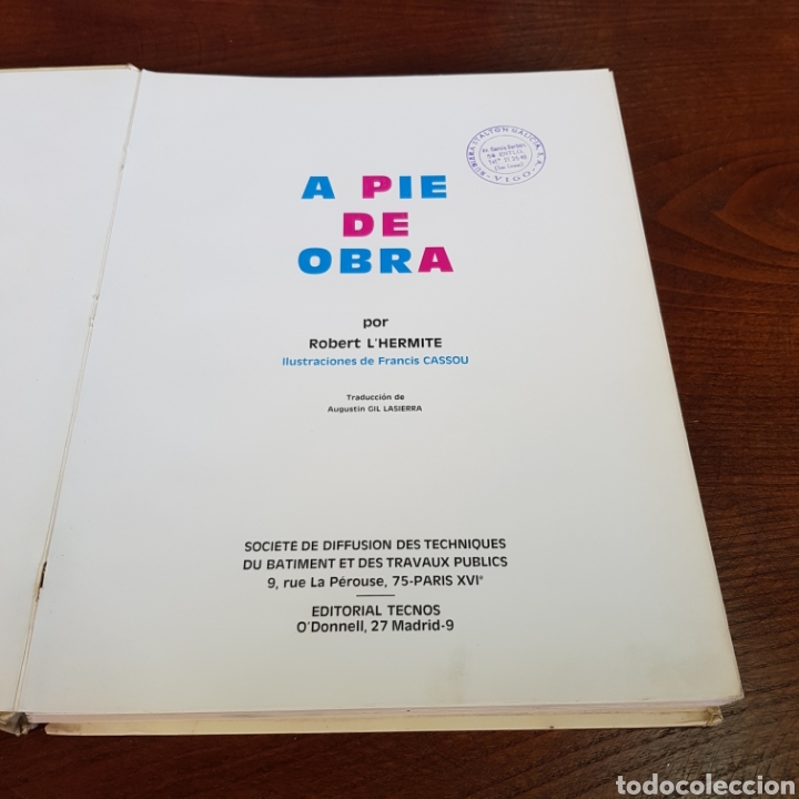 Libros de segunda mano: A PIE DE OBRA - ROBERT LHERMITE - Foto 3