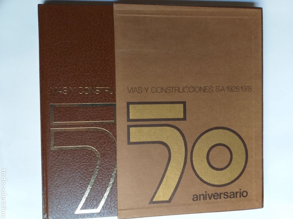 Libros de segunda mano: V&iacute;as y construcciones S.A. 1928 1978 50 aniversario