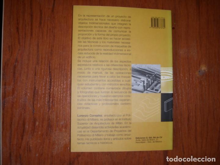 Libros de segunda mano: LIBRO ARQUITECTURA MAQUETAS GG - Foto 12