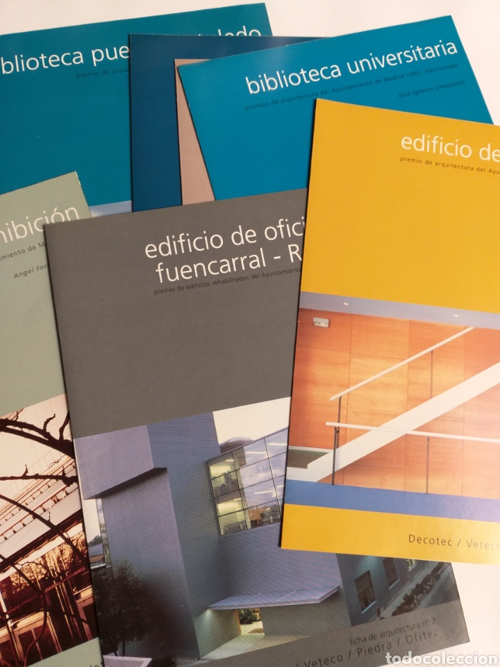 Libros de segunda mano: Fichas de Arquitectura de Madrid. - Foto 7