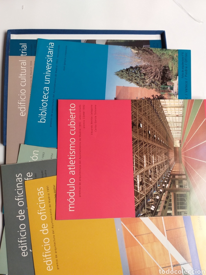 Libros de segunda mano: Fichas de Arquitectura de Madrid. - Foto 1