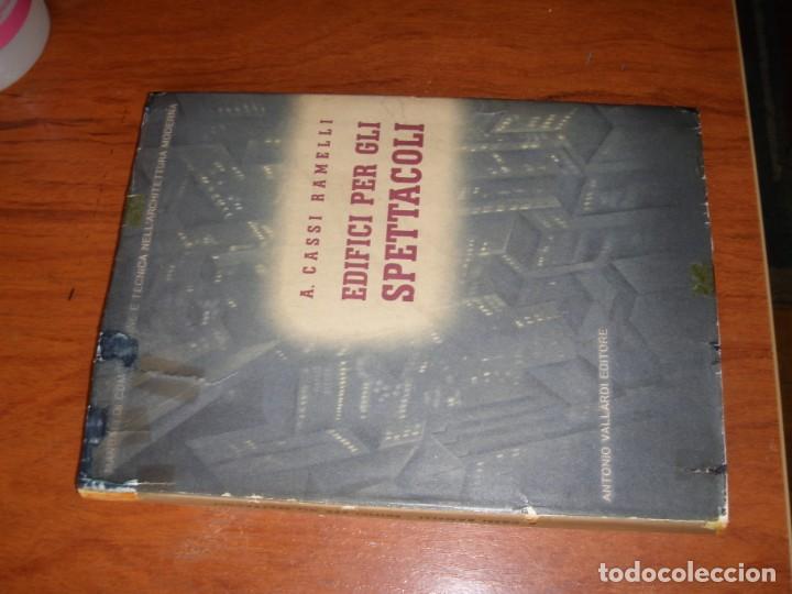 Libros de segunda mano: LIBRO ARQUITECTURA EDIFICI PER GLI SPETTACOLI - Foto 24