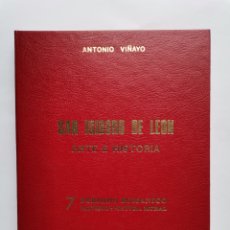 Libros de segunda mano: SAN ISIDORO DE LEÓN ARTE E HISTORIA PERIODO ROMÁNICO PANTEÓN PINTURA MURAL CON DIAPOSITIVAS. Lote 254342810