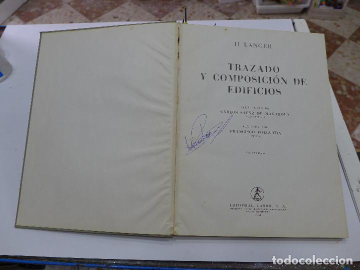 Libros de segunda mano: TRAZADO Y COMPOSICION DE EDIFICIOS - H. LANGER - Foto 7
