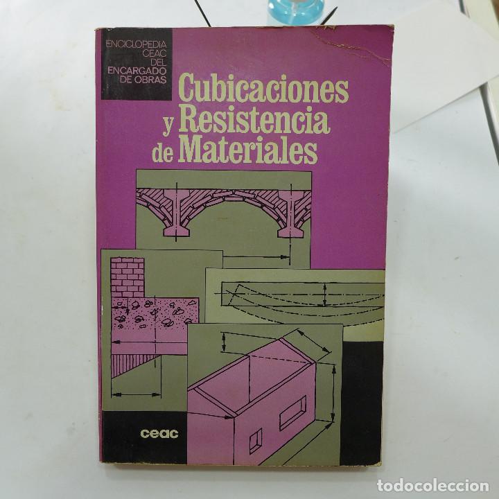 Libros de segunda mano: CUBICACIONES Y RESISTENCIA DE MATERIALES - CEAC - Foto 1