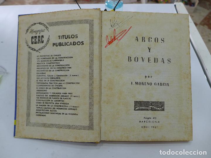 Libros de segunda mano: ARCOS Y BOVEDAS - CEAC - Foto 13