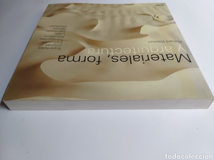 Libros de segunda mano: Materiales forma y arquitectura Richard Weston . Superficies uniones edificaci&oacute;n - Foto 4