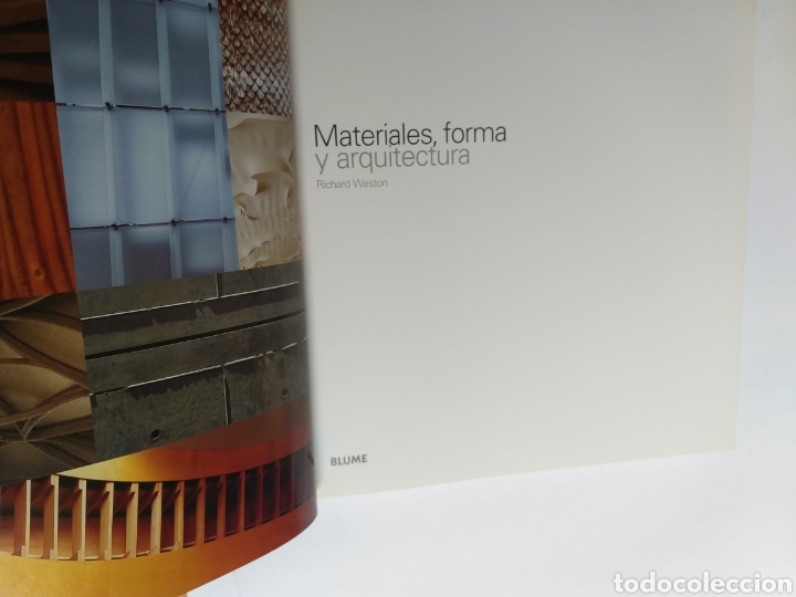 Libros de segunda mano: Materiales forma y arquitectura Richard Weston . Superficies uniones edificaci&oacute;n - Foto 7