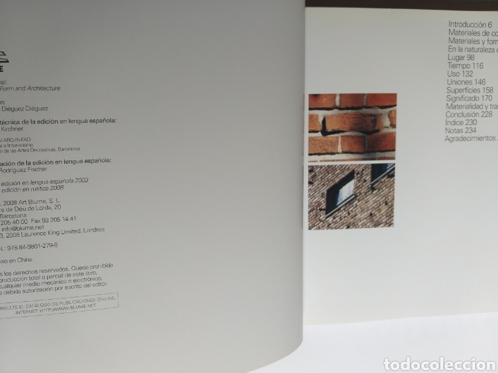 Libros de segunda mano: Materiales forma y arquitectura Richard Weston . Superficies uniones edificaci&oacute;n - Foto 8