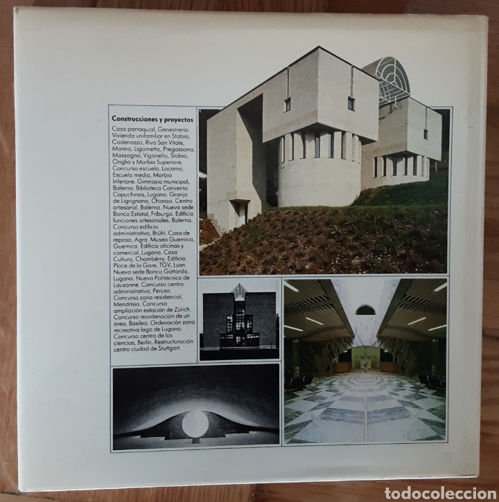 Libros de segunda mano: MARIO BOTTA. Construcciones y proyectos 1961-1982. - Foto 2