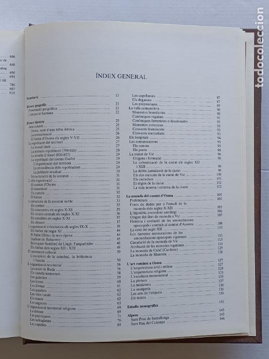 Libros de segunda mano: CATALUNYA ROMANICA OSONA TOMOS I Y II - Foto 7 - 269059008
