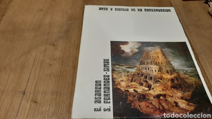 Second hand books: ARTE Y CIENCIA DE LA CONSTRUCCI&Oacute;N E.AGARCON /D. ,FERN&Aacute;NDEZ/SIMAL 1971