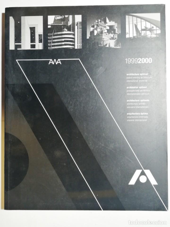 Libros de segunda mano: ARQUITECTURA &Oacute;PTIMA - ARQUITECTURA PREMIADA - ANUARIO INTERNACIONAL - 1999.