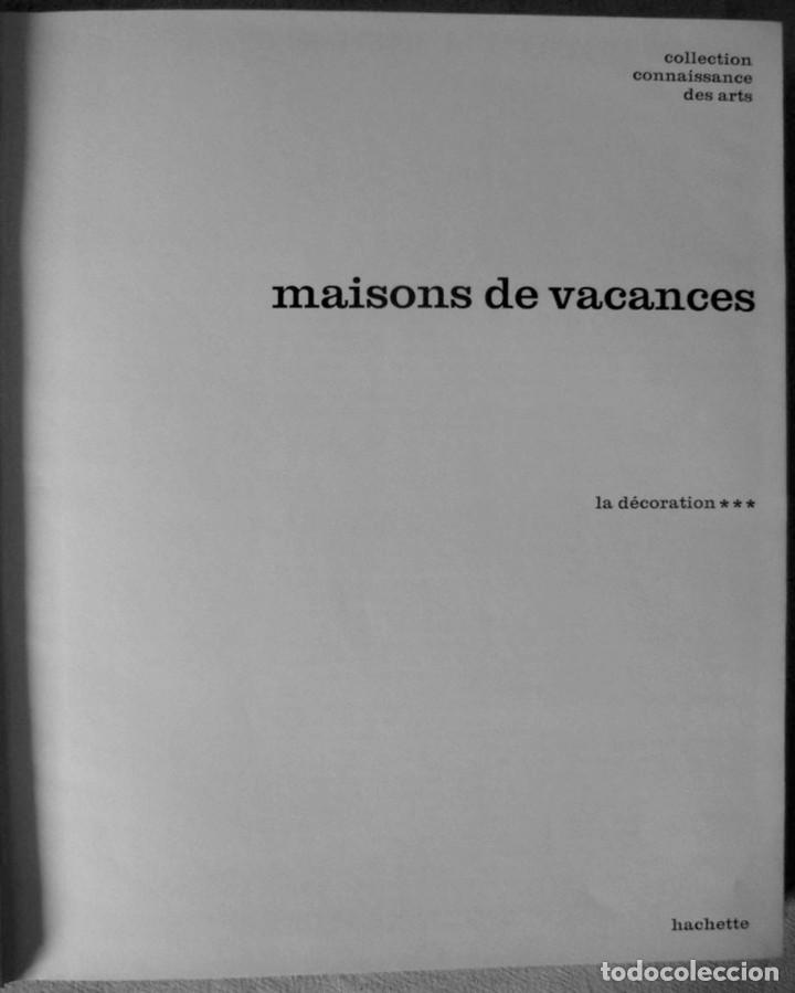 Libros de segunda mano: Maisons de vacances. - Foto 2
