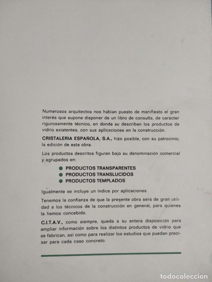 Libros de segunda mano: CITAV MATERIALES DE VIDRIO PARA LA CONSTRUCCI&Oacute;N - Foto 3