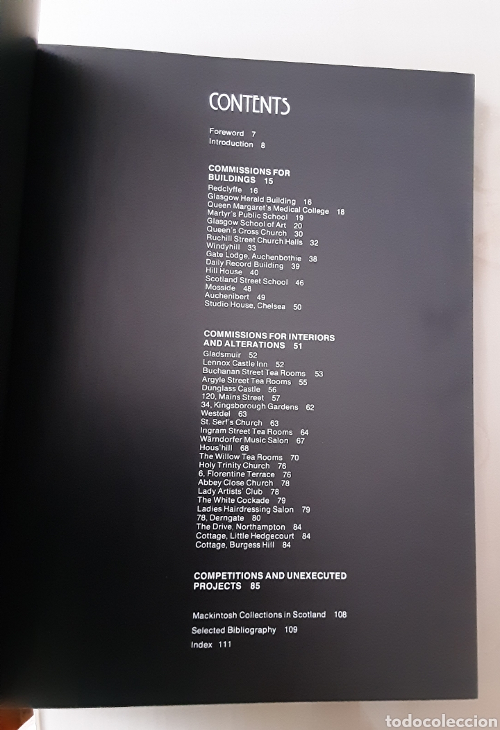 Libros de segunda mano: MACKINTOSH ARCHITECTURE. ACADEMY EDITIONS. - Foto 6
