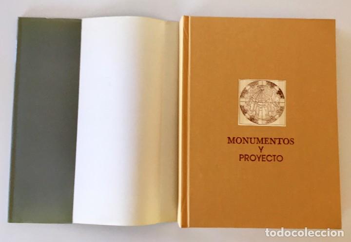 Libros de segunda mano: MONUMENTOS Y PROYECTO - JORNADAS SOBRE CRITERIOS DE INTERVENCI&Oacute;N EN EL PATRIMONIO ARQUITECT&Oacute;NICO